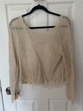 Yesstyle - Shinsei 2pc scoop tank top / long sleeve knitted shirt
